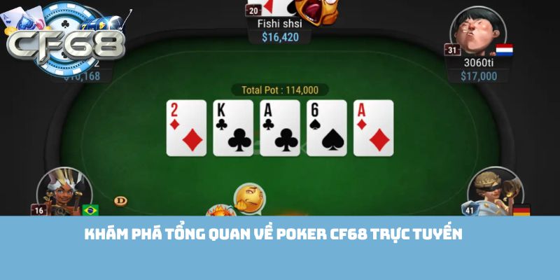 Khám phá tổng quan về Poker Cf68 trực tuyến